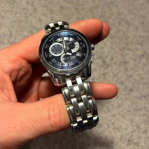 Citizen Silver Chronograph with Black Dial